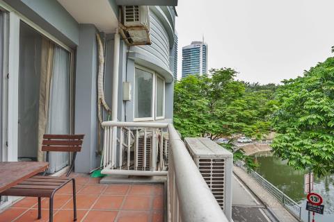 Large 3-bedroom apartment, overlooking Truc Bach Lake for rent in Tran Vu, Truc Bach
