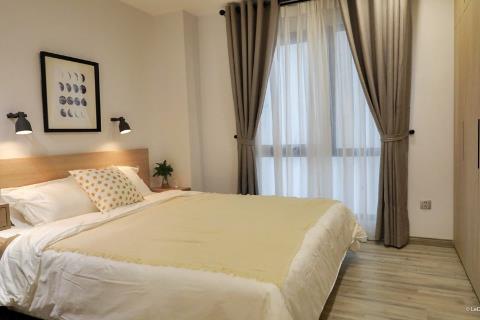 Good quality and lovely 2 bedroom apartment for rent on Bich Cau street, Dong Da district