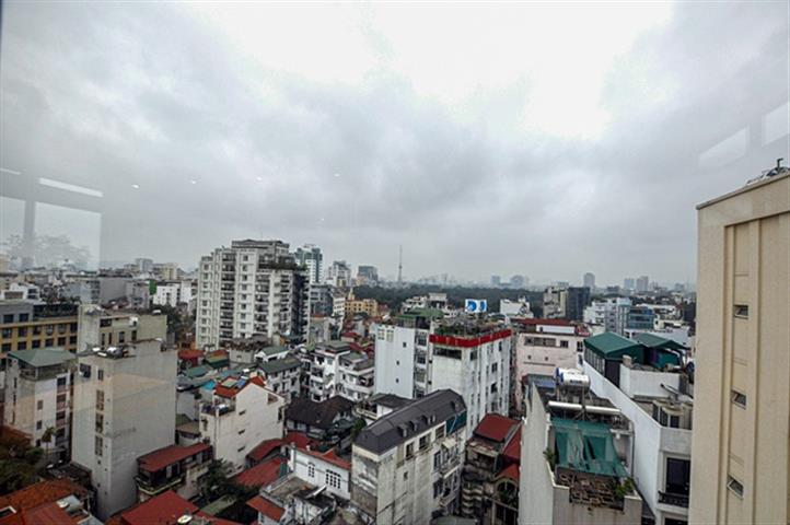 Top floor apartment with big terrace to rent in Hoan Kiem, Hanoi