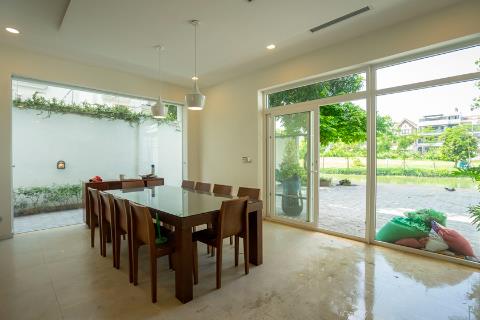 Villa for rent in T Block Ciputra with 4 bedrooms. River view