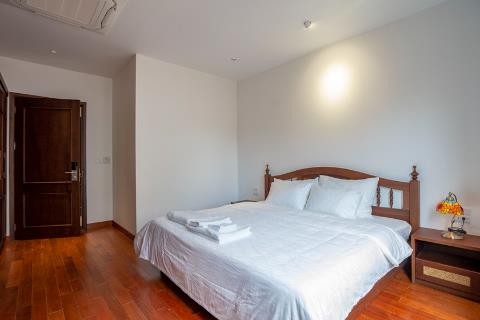 Brand new and modern 3 bedroom apartment with a beautiful view for rent on Tu Hoa Street, Tay Ho