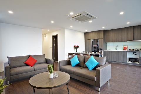 Modern and bright 2 bedroom apartment with a large balcony for rent in To Ngoc Van,Tay Ho, Hanoi