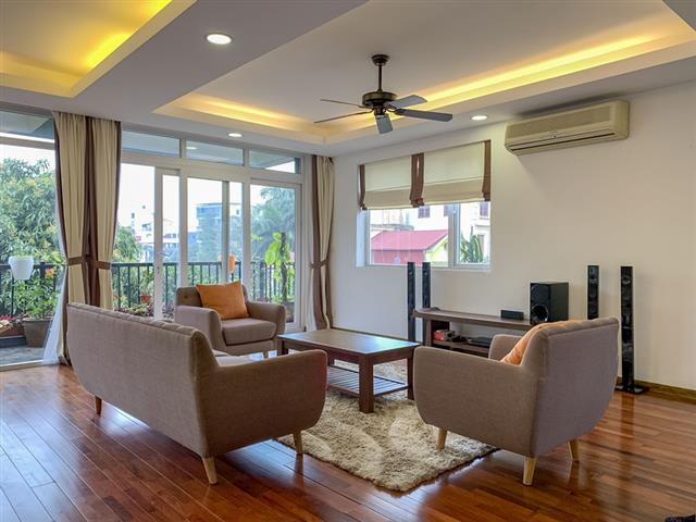 Modern and bright 4 bedroom apartment for rent in Tay Ho