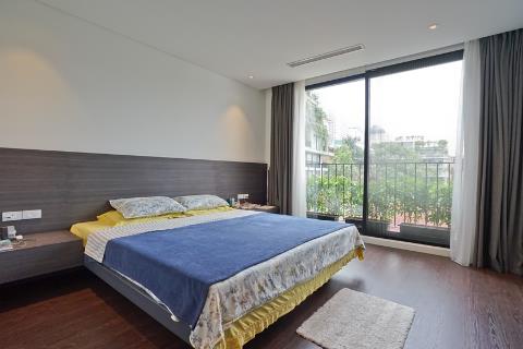 Brand new apartment with 2 bedrooms modernly designed, near supermarket and park for rent on To Ngoc Van Street, Tay Ho