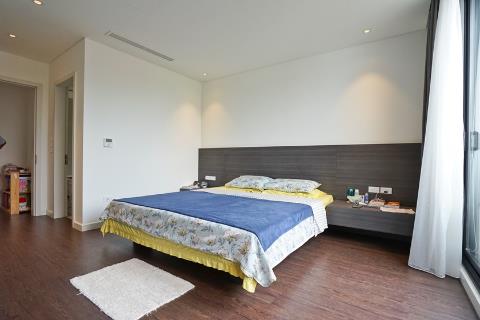 Brand new apartment with 2 bedrooms modernly designed, near supermarket and park for rent on To Ngoc Van Street, Tay Ho