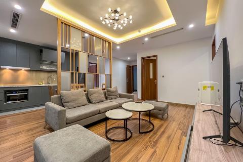 Brand new apartment with 2 bedrooms modernly designed, near supermarket and park for rent on Tu Hoa Street, Tay Ho