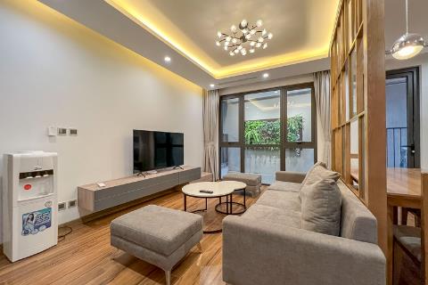 Brand new apartment with 2 bedrooms modernly designed, near supermarket and park for rent on Tu Hoa Street, Tay Ho