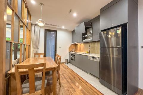 Brand new apartment with 2 bedrooms modernly designed, near supermarket and park for rent on Tu Hoa Street, Tay Ho