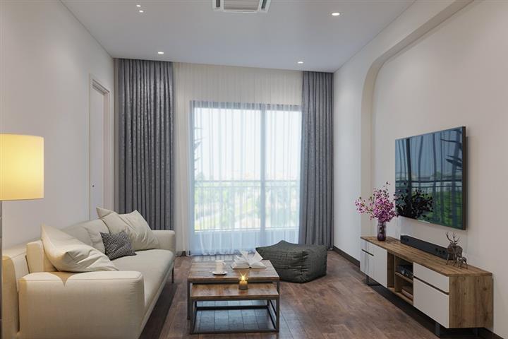 Brand new 3 bedroom apartment to rent in Tu Hoa Street, Tay Ho district