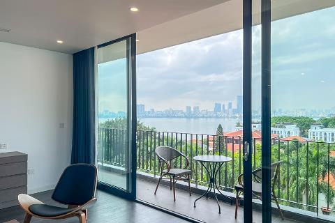 High floor 3 bedroom apartment with lake view for rent in quiet area Tay Ho