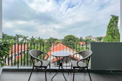 New modern 3-bedroom apartment on Xuan Dieu street- lake view