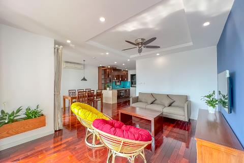 Spacious 2 bedroom apartment with a balcony for rent in To Ngoc Van, Tay Ho