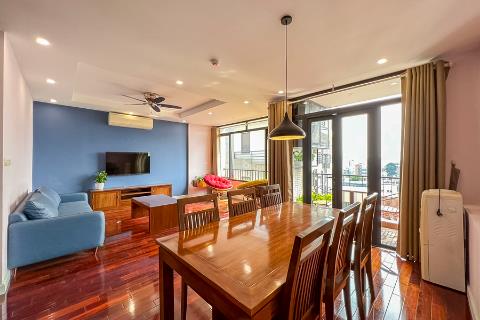 Duplex 3 bedroom apartment for rent on To Ngoc Van street, Tay Ho