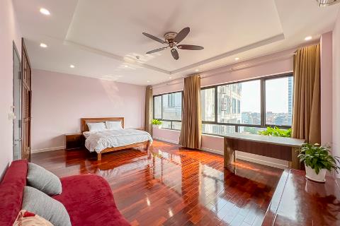 Duplex 3 bedroom apartment for rent on To Ngoc Van street, Tay Ho