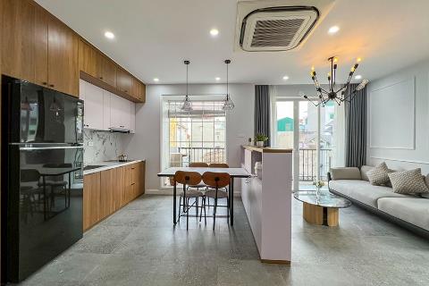 Brand new 1 bedroom apartment to rent in Nghi Tam Streets, Tay Ho district