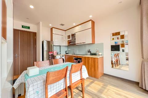 Modern 1 bedroom apartment with spacious balcony, lots of natural light for rent in To Ngoc Van, Tay Ho