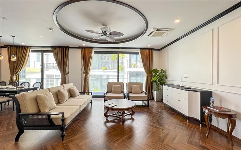 Brand new 3 bedroom apartment to rent in Dang Thai Mai Streets