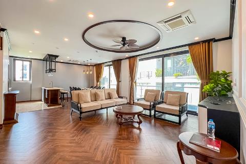 Brand new 3 bedroom apartment to rent in Dang Thai Mai Streets