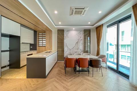 Brand new and modern 3 bedroom apartment for rent on Dang Thai Mai street