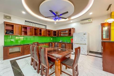 Brand new fully furnished 4 bedrooms house for rent on To Ngoc Van, Tay Ho, Hanoi