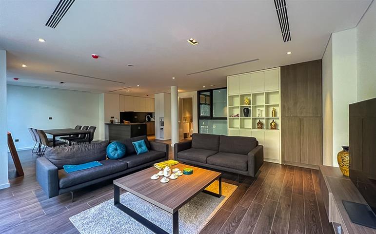 Brand new and modern 2-bedroom duplex apartment located on To Ngoc Van street