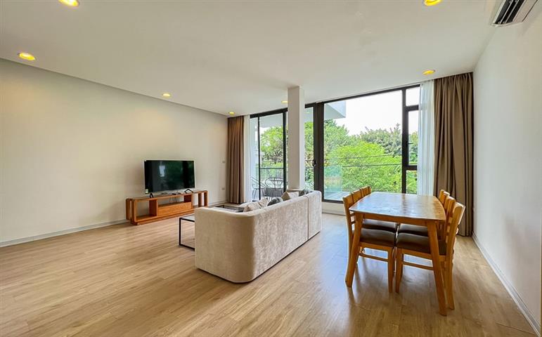 Reasonably priced 2 bedroom apartment with lake view for rent in Tay Ho