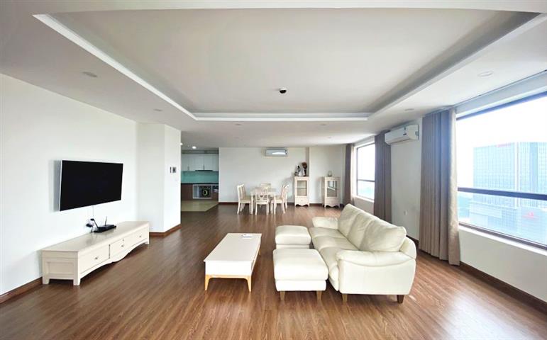 Apartment for rent 168sqm 3 bedrooms with super large living room in Udic Westlake apartment near Lotte mall Tay Ho