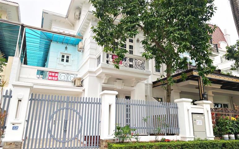 Villa for rent in block D in Ciputra Hanoi near UNIS international school