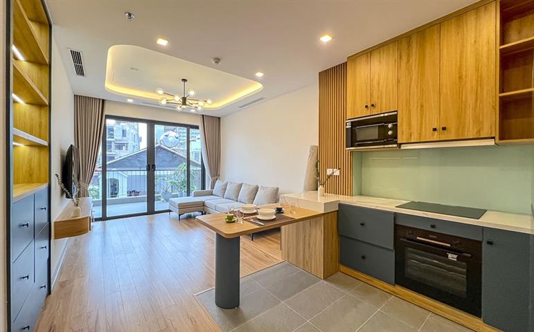 Brand new 2 bedroom apartment for rent, fully furnished in Xuan Dieu