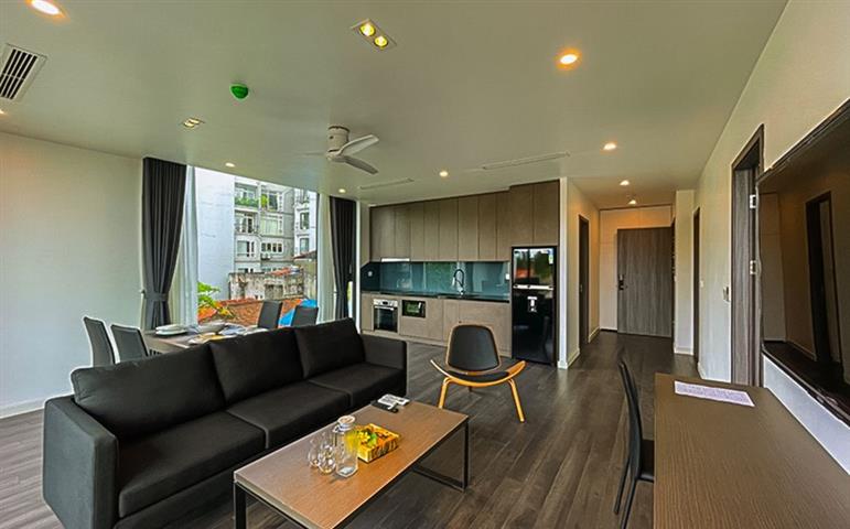 Modern 2 bedroom apartment for rent in Xuan Dieu