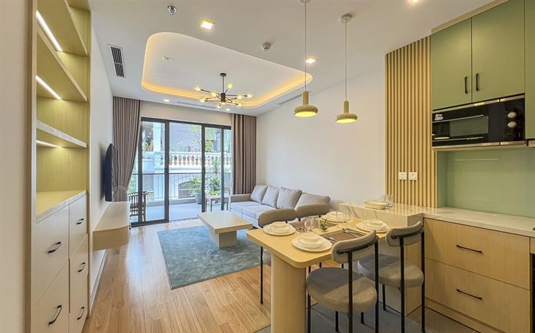 Brand New and modern 2 bedroom apartment for rent on Xuan Dieu street, Tay Ho