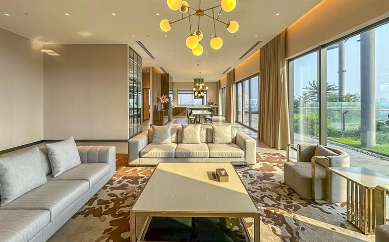 Unique luxury penthouse apartment in Tay Ho, Hanoi