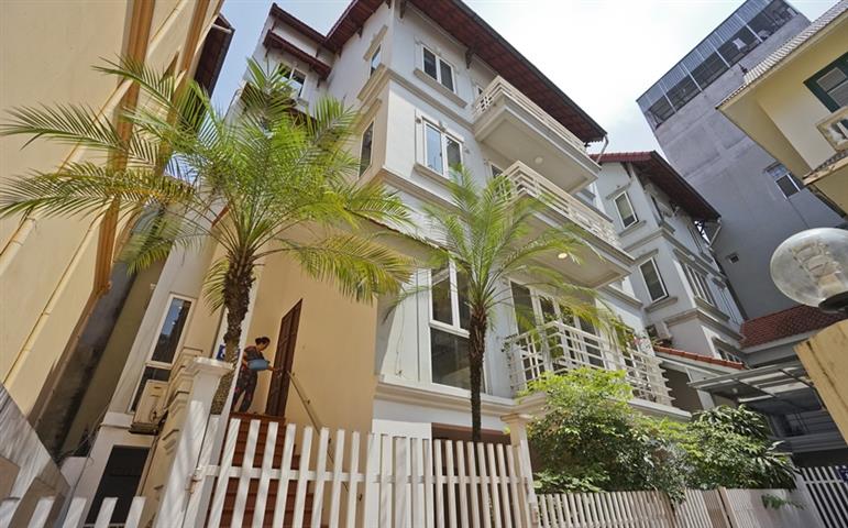 Elegant villa with 4 bedrooms and swimming pool for rent in To Ngoc Van, Tay Ho
