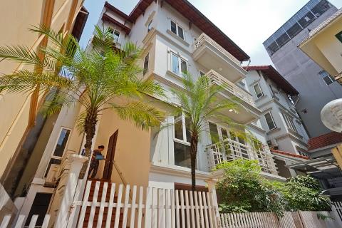 Elegant villa with 4 bedrooms and swimming pool for rent in To Ngoc Van, Tay Ho