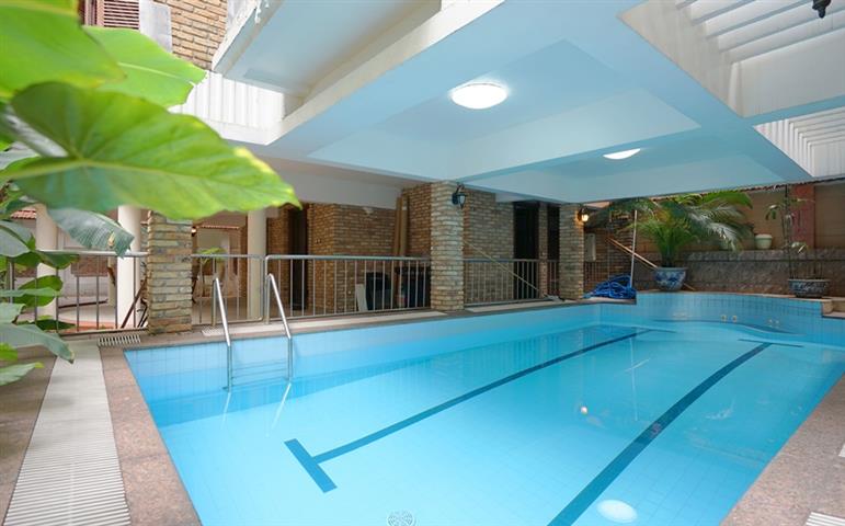 Stunning 4 bedroom villa with swimming pool and nice layout for rent in Tay Ho, Hanoi