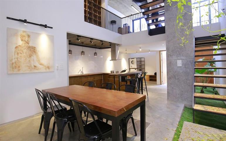 Nice design house with 3 bedrooms for rent in Tay Ho, Hanoi