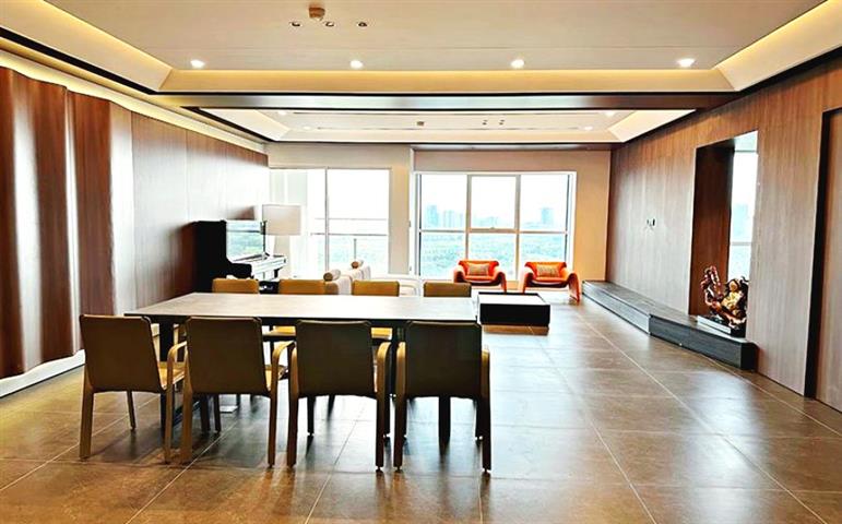 New 4 bedroom apartment for rent high floor L1 building Ciputra Hanoi