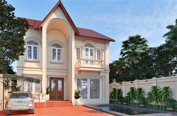 Must see !! Brand-new outdoor swimming pool Villa for rent in Tay Ho, Hanoi