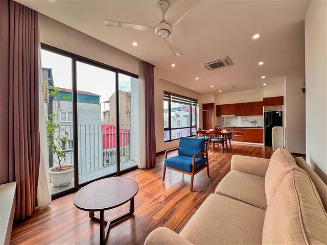 Modern and bright 2 bedroom apartment for rent in Dang Thai Mai, Tay Ho