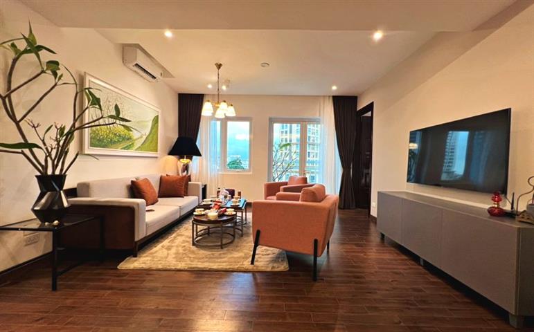 For rent 3 bedroom apartment fully furnished modern style G3 Ciputra Tower Hanoi